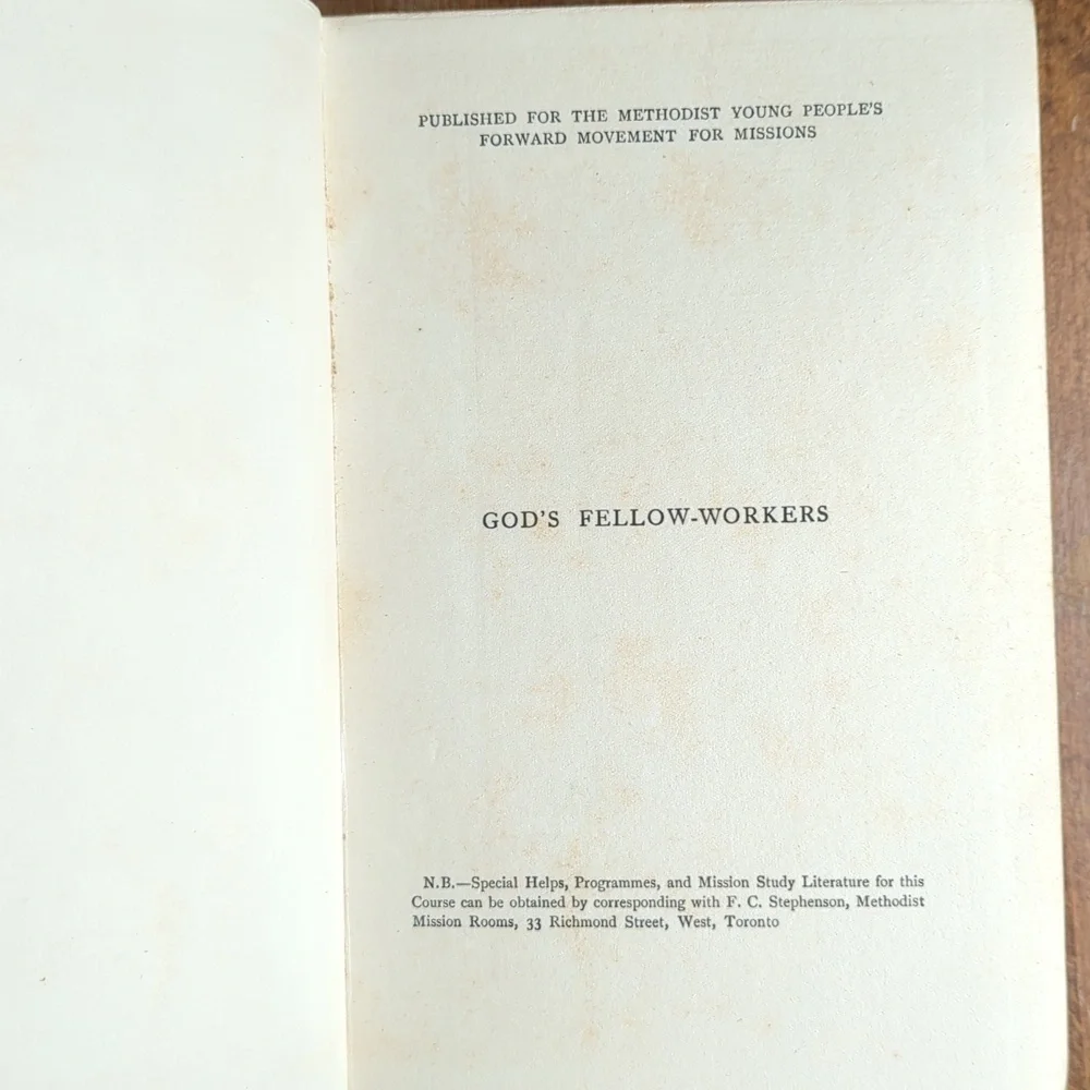 1910 Book "God's Fellow Workers" - Picture 4 of 12